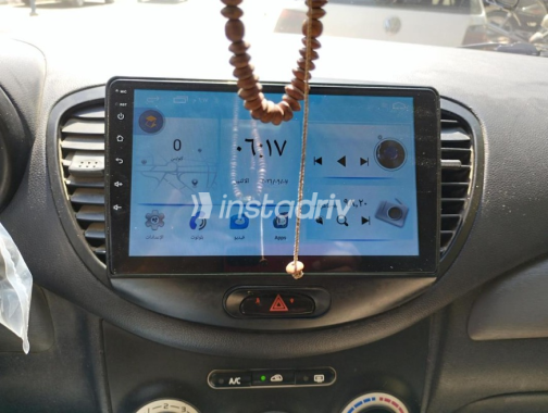 Hyundai I10 2008 Blue Manual Used for Sale in Nasr city - 2