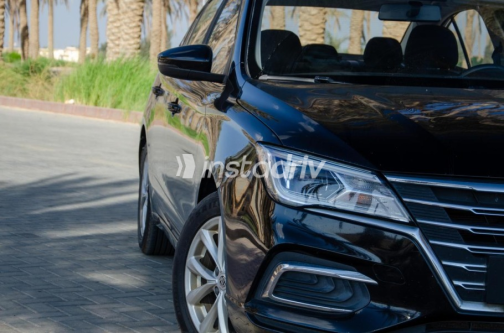 MG 5 2022 Black Automatic Used for Sale in Sheikh Zayed City - 1