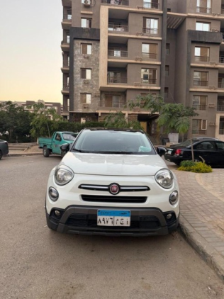 Fiat 500 X 2021 White Automatic Used for Sale in Cairo
