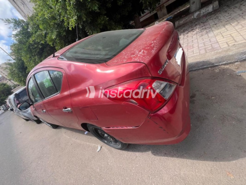 Nissan Sunny 2021 Dark Red Automatic Used for Sale in Waboor Elmayah - 3