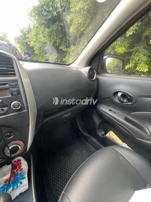 Nissan Sunny 2021 Dark Red Automatic Used for Sale in Waboor Elmayah - 6