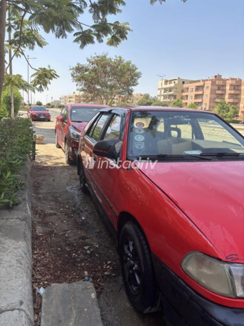 Hyundai Excel 1997 Red Manual Used for Sale in Cairo - 3