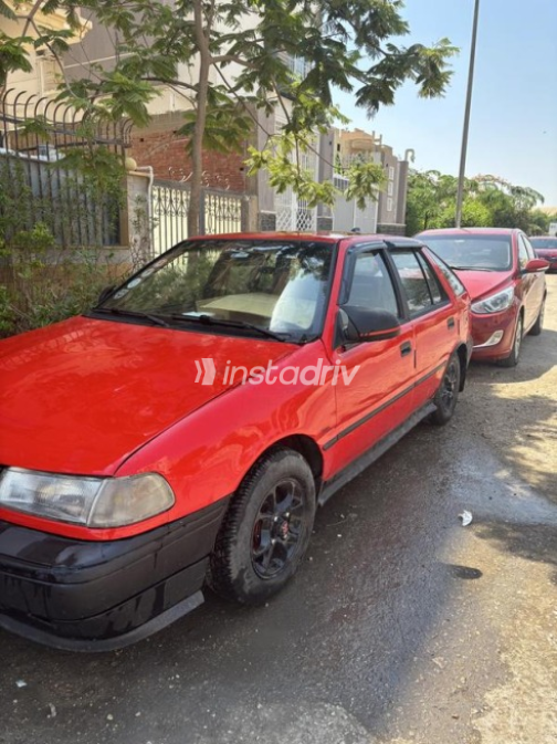 Hyundai Excel 1997 Red Manual Used for Sale in Cairo - 4