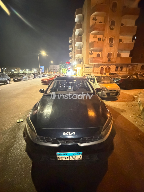Kia Grand Cerato 2022 Black Automatic Used for Sale in Greater Cairo ( Cairo + Giza) - 3