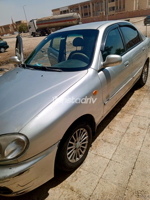 Daewoo Lanos 2 2002 Silver Manual Used for Sale in Greater Cairo ( Cairo + Giza) - 3