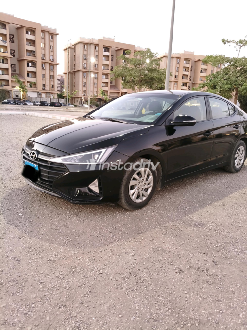 Hyundai Elantra AD 2019 Black Automatic Used for Sale in Greater Cairo ( Cairo + Giza) - 1