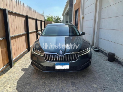 Skoda Superb 2020 Gray Automatic Used for Sale in 6 October - 1