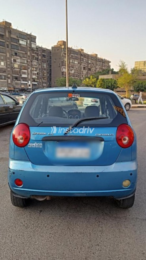 Chevrolet Spark 2008 Dark Blue Manual Used for Sale in Heliopolis - 4