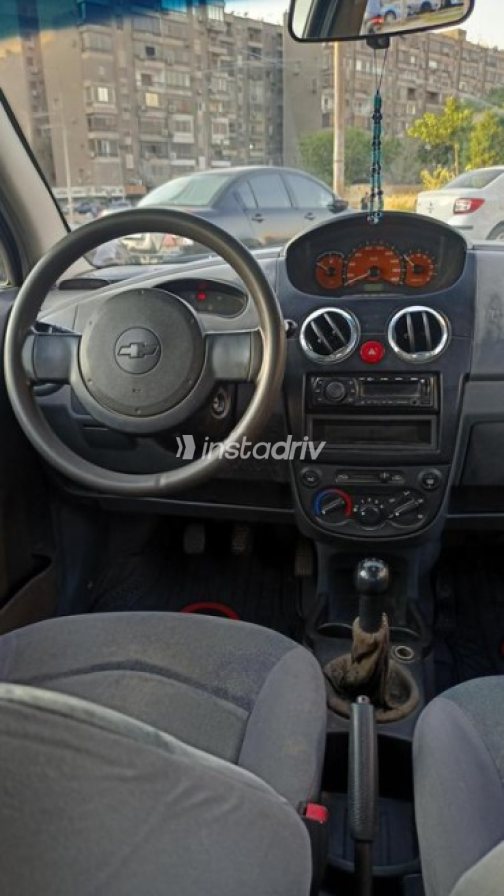 Chevrolet Spark 2008 Dark Blue Manual Used for Sale in Heliopolis - 5