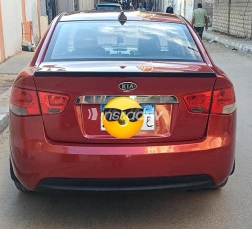 Kia Cerato 2011 Burgundy Automatic Used for Sale in Alexandria - 4