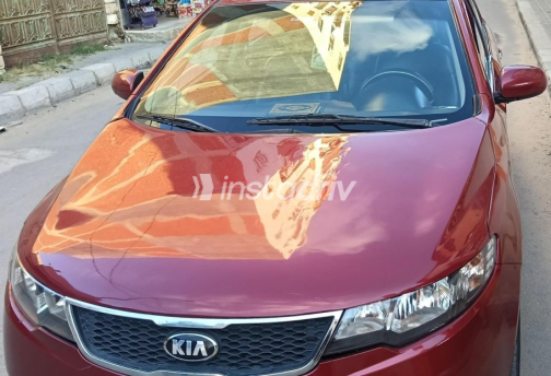 Kia Cerato 2011 Burgundy Automatic Used for Sale in Alexandria - 9