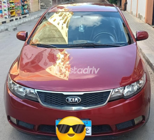 Kia Cerato 2011 Burgundy Automatic Used for Sale in Alexandria - 10