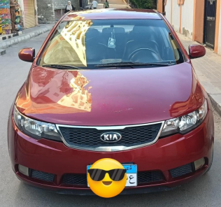 Kia Cerato 2011 Burgundy Automatic Used for Sale in Alexandria