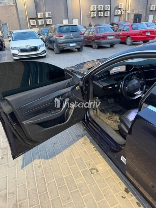 Peugeot 508 2020 Blue Automatic Used for Sale in Qalyub - 7