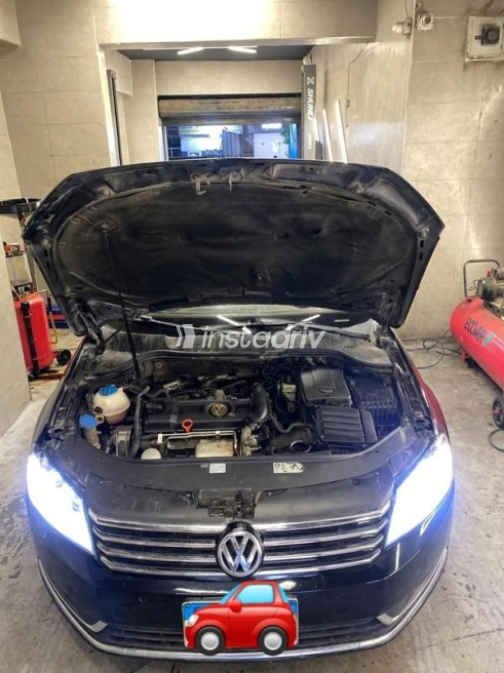Volkswagen Passat 2013 Black Automatic Used for Sale in Obour City - 4