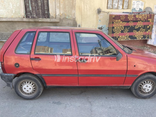 Fiat Uno 1993 Red Manual Used for Sale in Beheira - 5