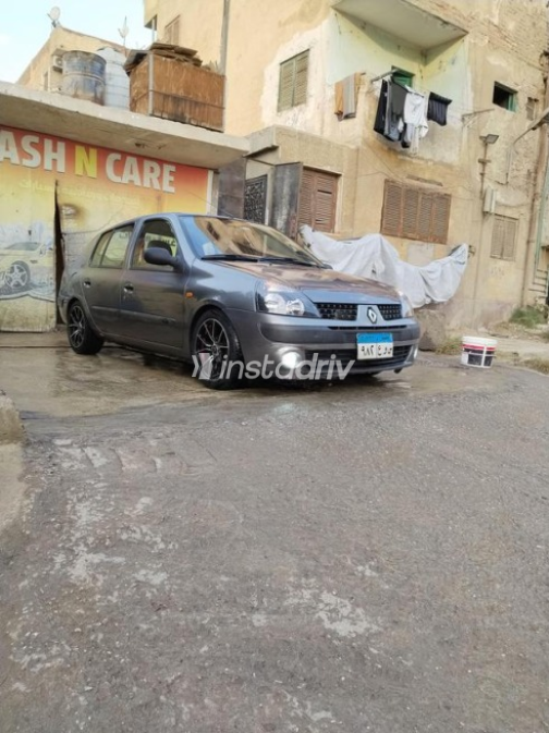 Renault Clio 2003 Gray Manual Used for Sale in Cairo - 10
