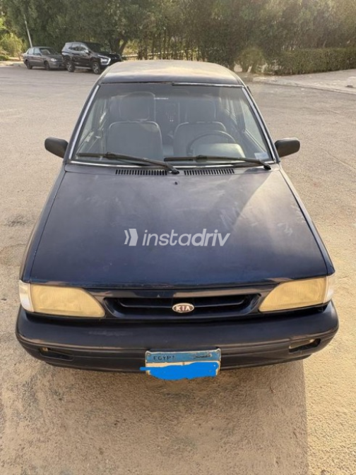 Kia Pride 2002 Dark Blue Automatic Used for Sale in Al Shorouk - 1