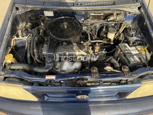 Kia Pride 2002 Dark Blue Automatic Used for Sale in Al Shorouk - 2