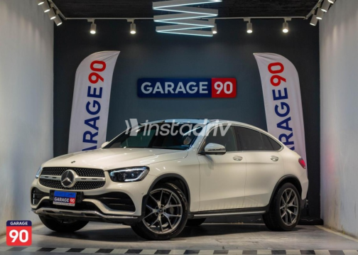 مرسيدس GLC 300 2020 أبيض أوتوماتيك مستعملة للبيع في القاهرة - 2