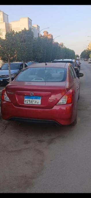 Nissan Sunny 2017 Red Automatic Used for Sale in 6 October