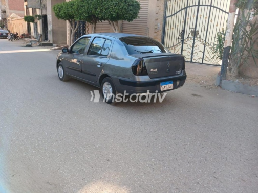 رينو كليو 2003 رمادي يدوي مستعملة للبيع في القاهرة - 3