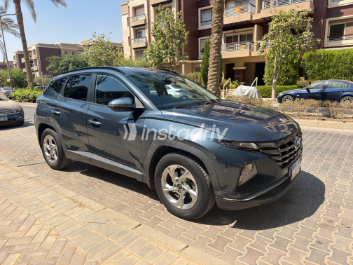 Hyundai Tucson 2022 Blue Automatic Used for Sale in Greater Cairo ( Cairo + Giza) - 4