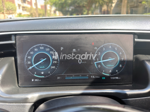 Hyundai Tucson 2022 Blue Automatic Used for Sale in Greater Cairo ( Cairo + Giza) - 8