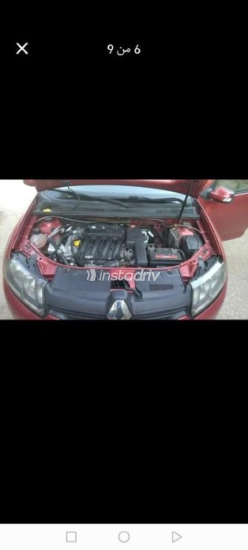 Renault Logan 2016 Dark Red Automatic Used for Sale in Cairo - 5