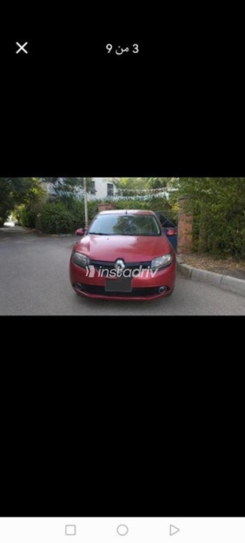 Renault Logan 2016 Dark Red Automatic Used for Sale in Cairo - 6