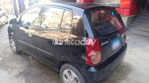 Kia Picanto 2010 Black Manual Used for Sale in Greater Cairo ( Cairo + Giza) - 1