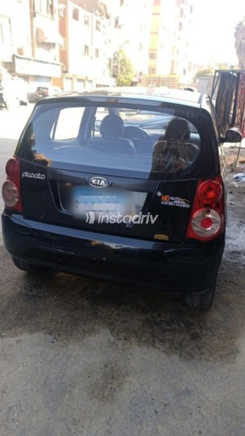 Kia Picanto 2010 Black Manual Used for Sale in Greater Cairo ( Cairo + Giza) - 2