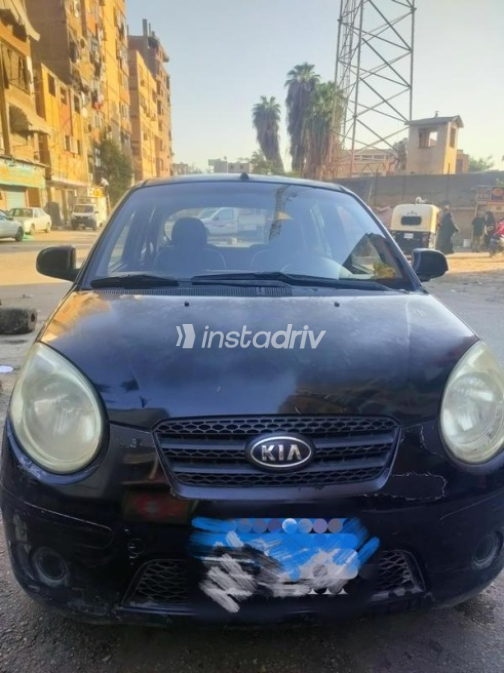 Kia Picanto 2010 Black Manual Used for Sale in Greater Cairo ( Cairo + Giza) - 7