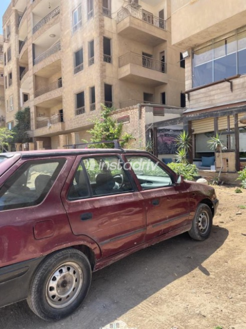 سكودا فيليشيا كومبي 1998 أحمر غامق يدوي مستعملة للبيع في الجيزة - 3