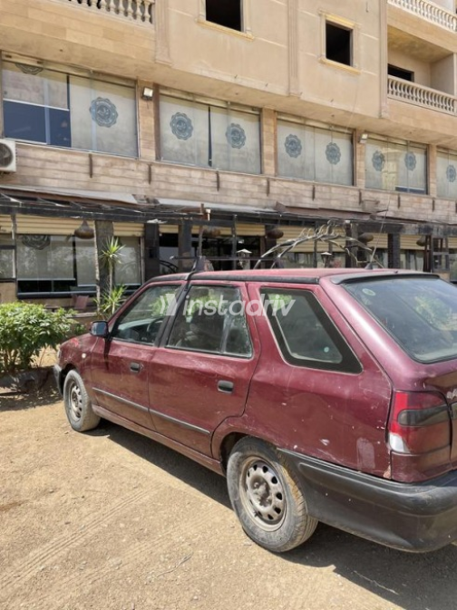 سكودا فيليشيا كومبي 1998 أحمر غامق يدوي مستعملة للبيع في الجيزة - 4