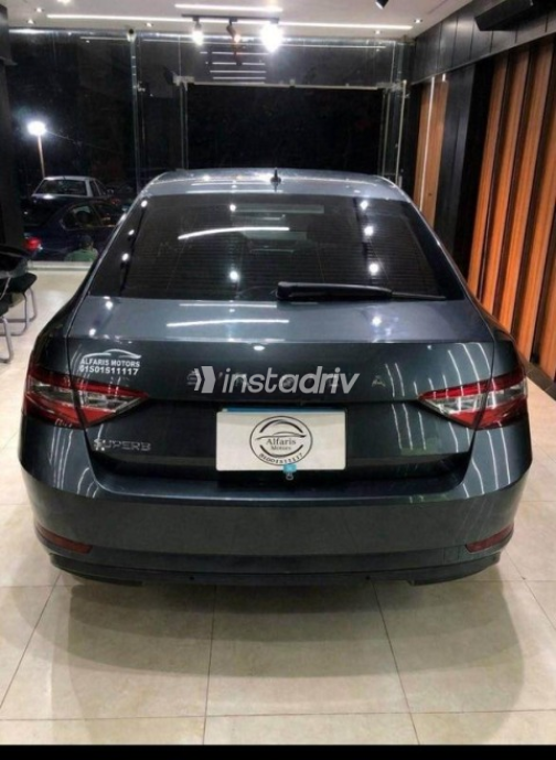 Skoda Superb 2021 Dark Gray Automatic Used for Sale in Madinaty - 1
