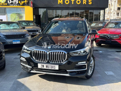بي ام دبليو X5 2020 أسود أوتوماتيك مستعملة للبيع في القاهرة - 6