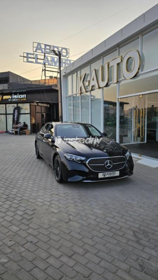 Mercedes E 200 2024 Black Automatic Used for Sale in Sheikh Zayed City - 2