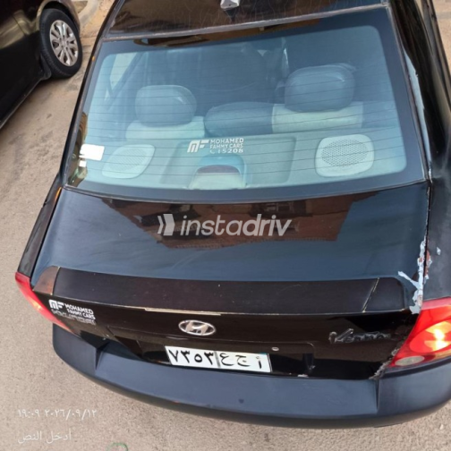 Hyundai Verna 2010 Black Automatic Used for Sale in Cairo - 5