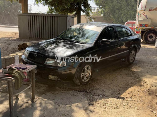 Skoda Octavia A4 2006 Black Automatic Used for Sale in Helwan - 1
