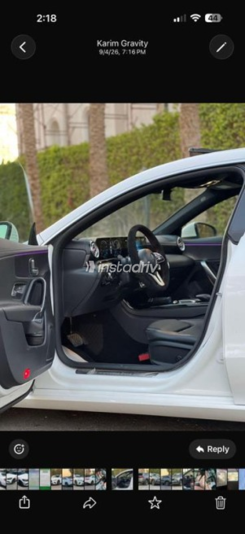 مرسيدس CLA 180 2021 أبيض أوتوماتيك مستعملة للبيع في مدينة الشيخ زايد - 5