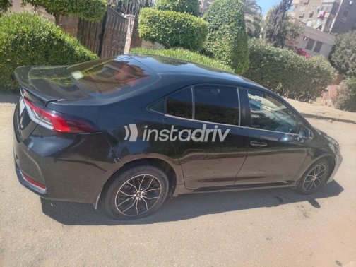Toyota Corolla 2020 Black Automatic Used for Sale in Cairo - 2