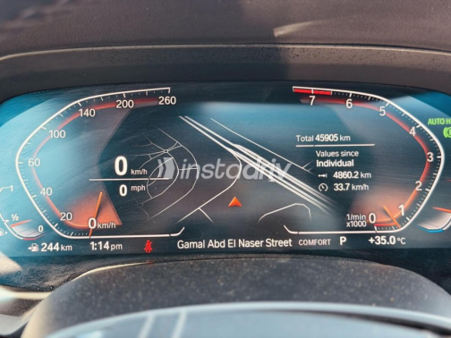 بي ام دبليو X5 2020 فضي أوتوماتيك مستعملة للبيع في مدينة الشيخ زايد - 10