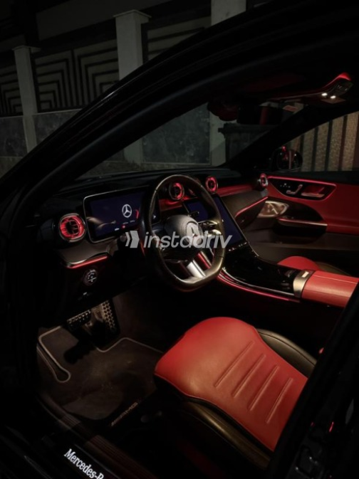مرسيدس C 200 AMG 2024 أبيض أوتوماتيك مستعملة للبيع في القاهرة - 5