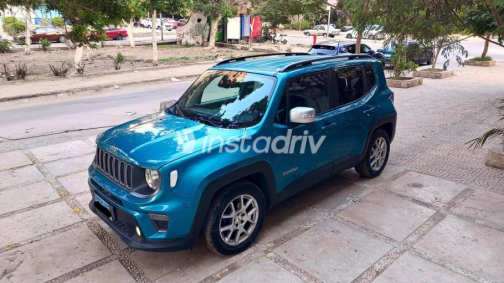 Jeep Renegade 2022 Dark Blue Automatic Used for Sale in Nasr city - 1