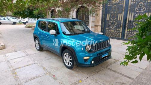 Jeep Renegade 2022 Dark Blue Automatic Used for Sale in Nasr city - 2
