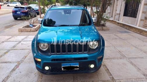 Jeep Renegade 2022 Dark Blue Automatic Used for Sale in Nasr city - 3