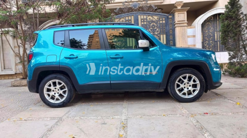 Jeep Renegade 2022 Dark Blue Automatic Used for Sale in Nasr city - 4