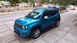 Jeep Renegade 2022 Dark Blue Automatic Used for Sale in Nasr city