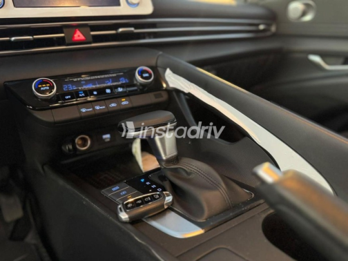 Hyundai Elantra 2021 Dark Blue Automatic Used for Sale in Nasr city - 8